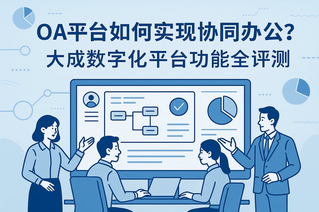 OA平台如何实现协同办公？大成数字化平台功能全评测