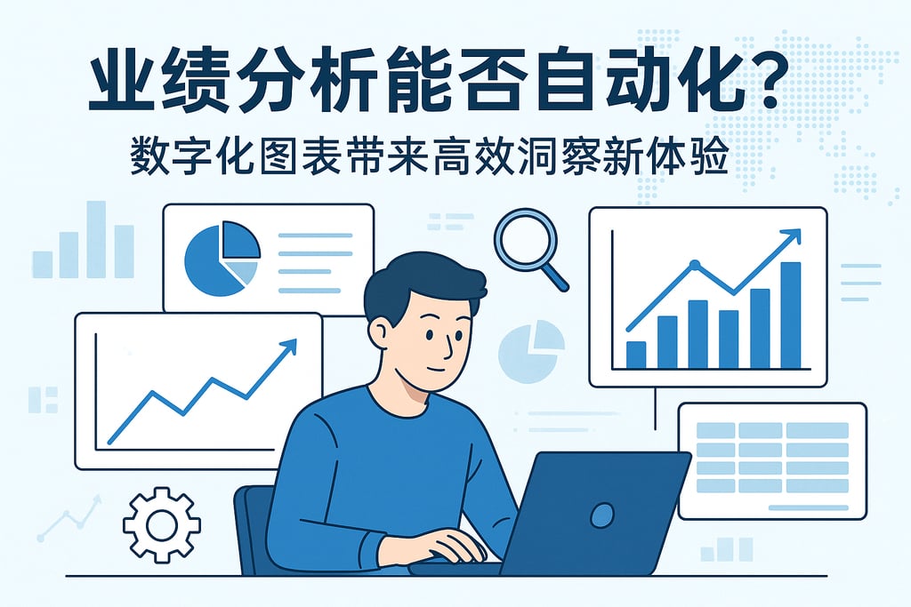 业绩分析能否自动化？数字化图表带来高效洞察新体验