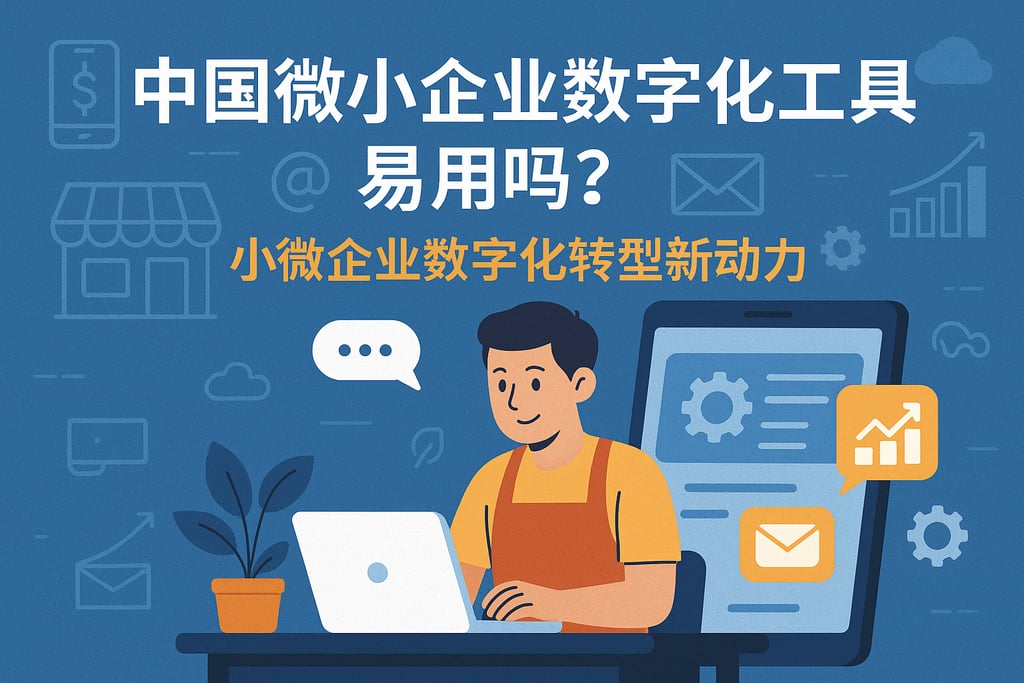 中国微小企业数字化工具易用吗？小微企业数字化转型新动力