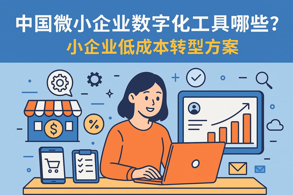 中国微小企业数字化工具有哪些？小企业低成本转型方案