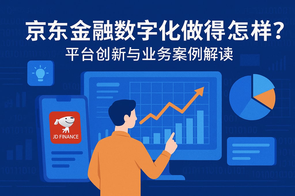 京东金融数字化做得怎么样？平台创新与业务案例解读