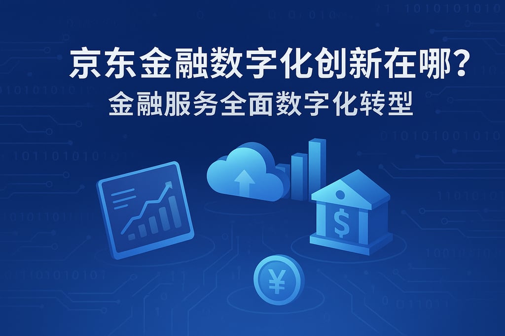 京东金融数字化创新在哪？金融服务全面数字化转型