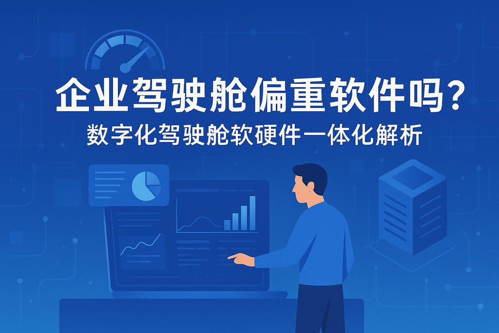 企业驾驶舱偏重软件吗？数字化驾驶舱软硬件一体化解析