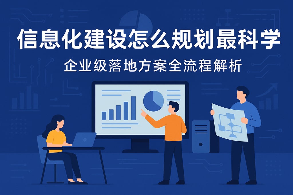 信息化建设怎么规划最科学？企业级落地方案全流程解析