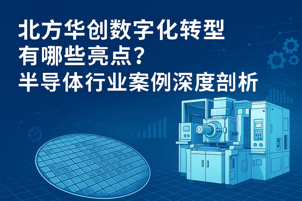 北方华创数字化转型有哪些亮点？半导体行业案例深度剖析