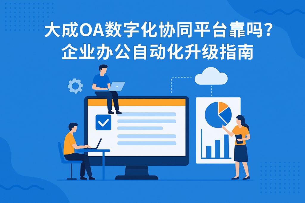 大成OA数字化协同平台靠谱吗？企业办公自动化升级指南
