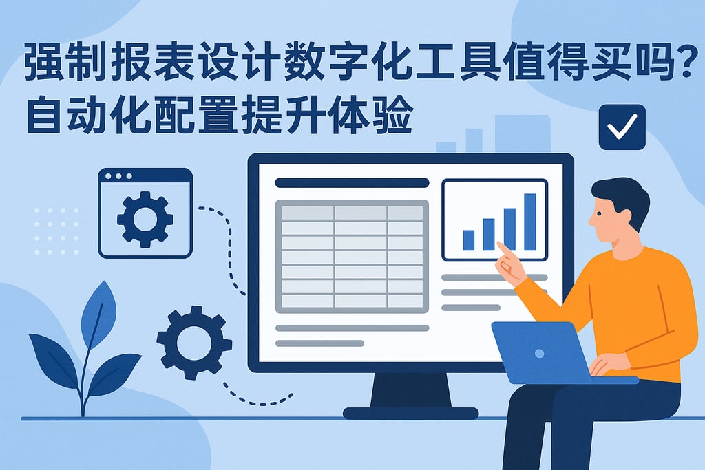 强制报表设计数字化工具值得买吗？自动化配置提升体验