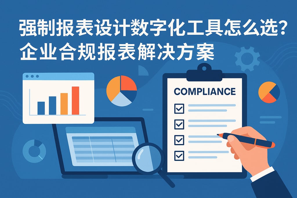 强制报表设计数字化工具怎么选？企业合规报表解决方案