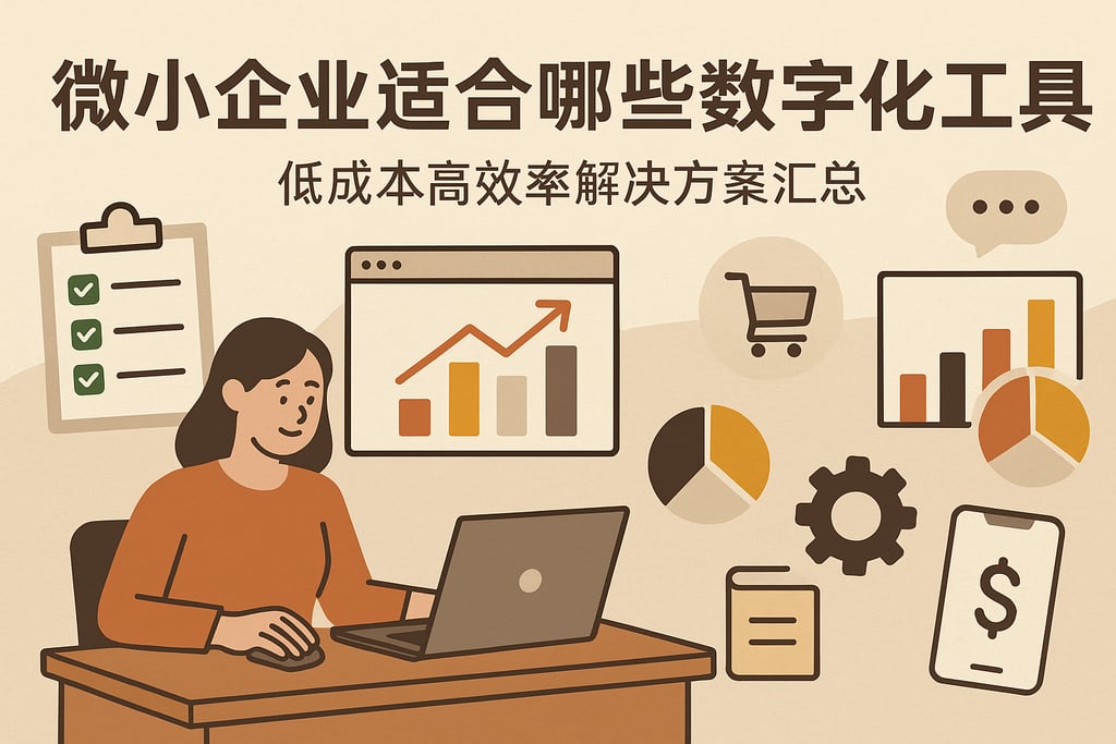 微小企业适合哪些数字化工具？低成本高效率解决方案汇总