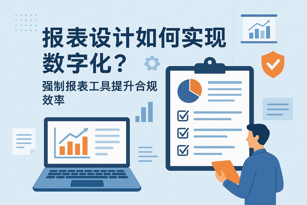 报表设计如何实现数字化？强制报表工具提升合规效率