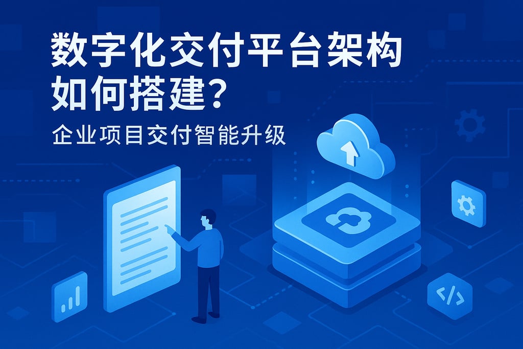 数字化交付平台架构如何搭建？企业项目交付智能升级