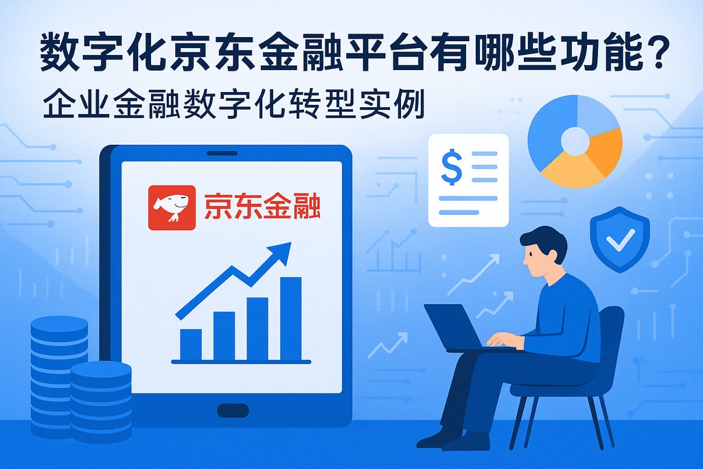 数字化京东金融平台有哪些功能？企业金融数字化转型实例