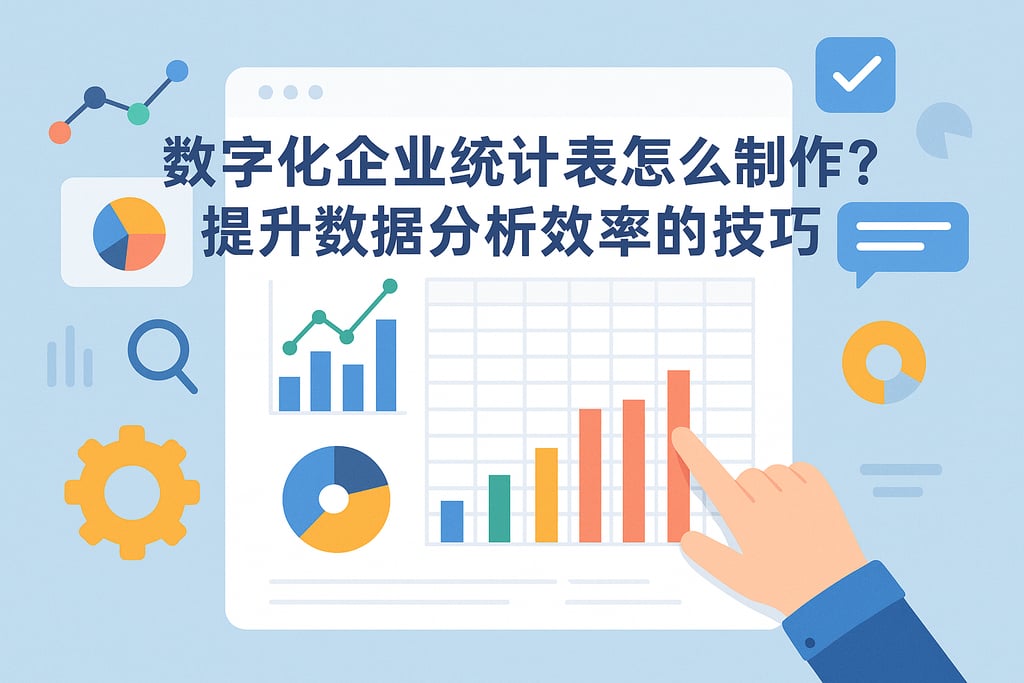 数字化企业统计表怎么制作？提升数据分析效率的技巧