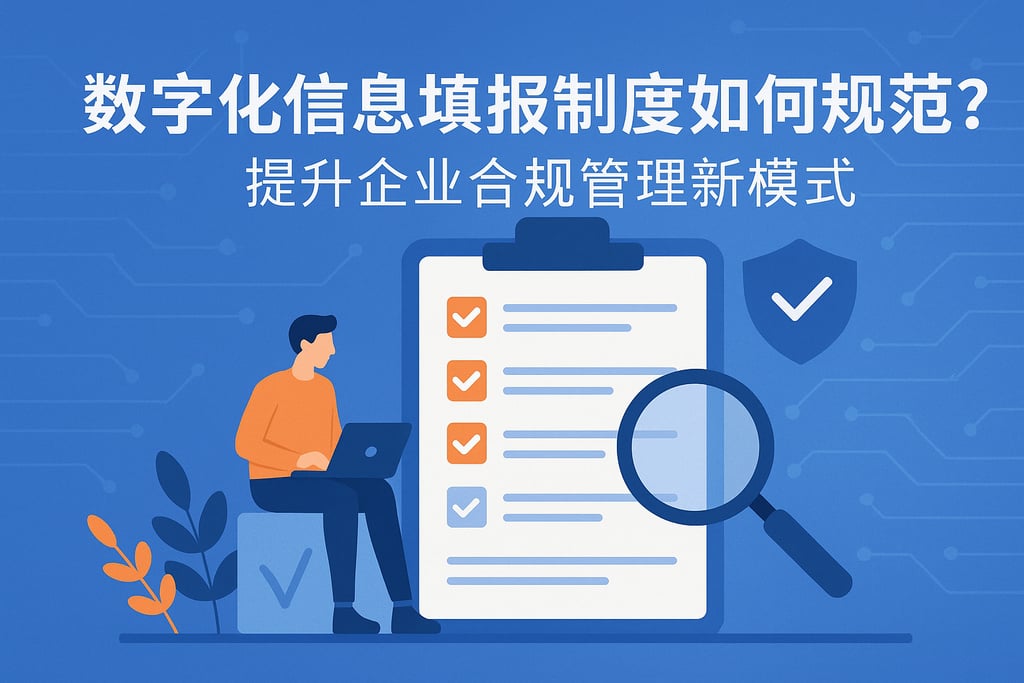 数字化信息填报制度如何规范？提升企业合规管理新模式