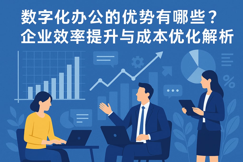 数字化办公的优势有哪些？企业效率提升与成本优化解析