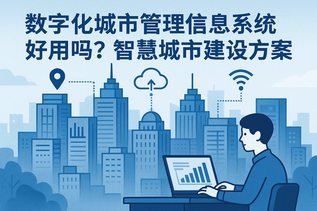 数字化城市管理信息系统好用吗？智慧城市建设方案推荐