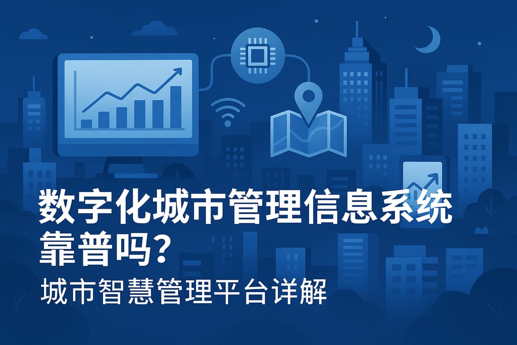 数字化城市管理信息系统靠谱吗？城市智慧管理平台详解
