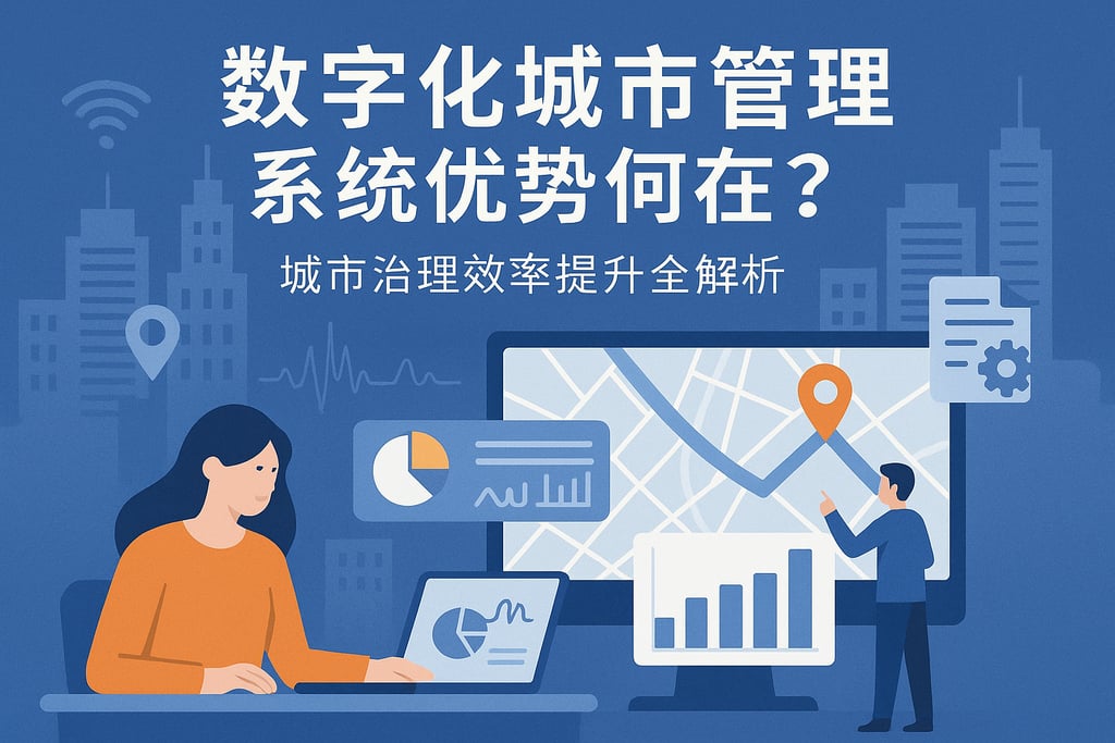 数字化城市管理系统优势何在？城市治理效率提升全解析