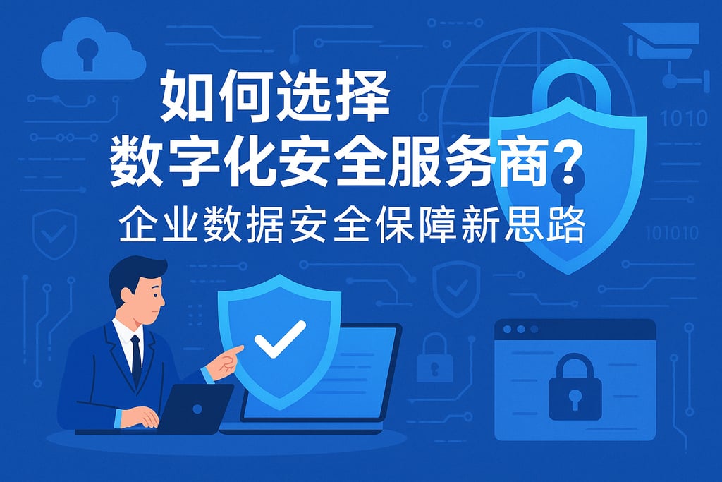 数字化安全服务商如何选择？企业数据安全保障新思路