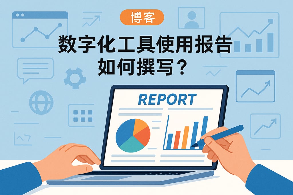 数字化工具使用报告如何撰写？展示企业数字化应用成效