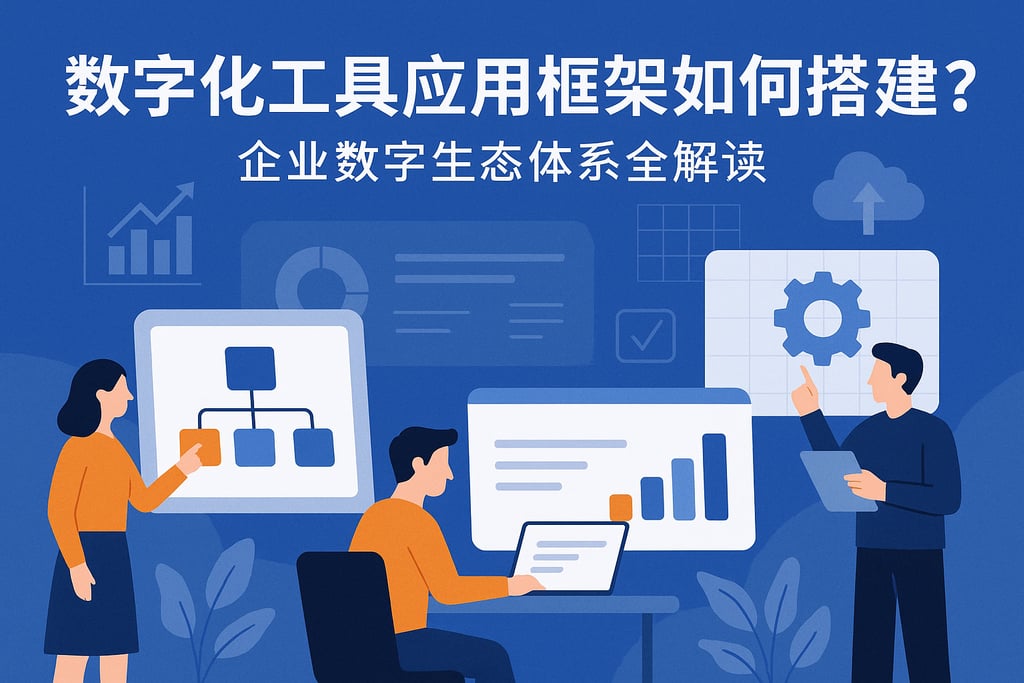 数字化工具应用框架如何搭建？企业数字生态体系全解读