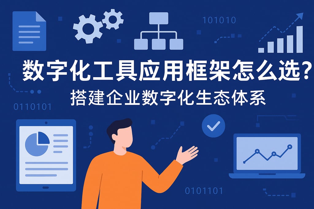 数字化工具应用框架怎么选？搭建企业数字化生态体系