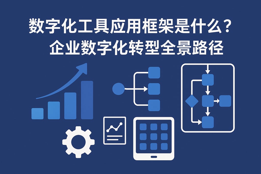 数字化工具应用框架是什么？企业数字化转型全景路径