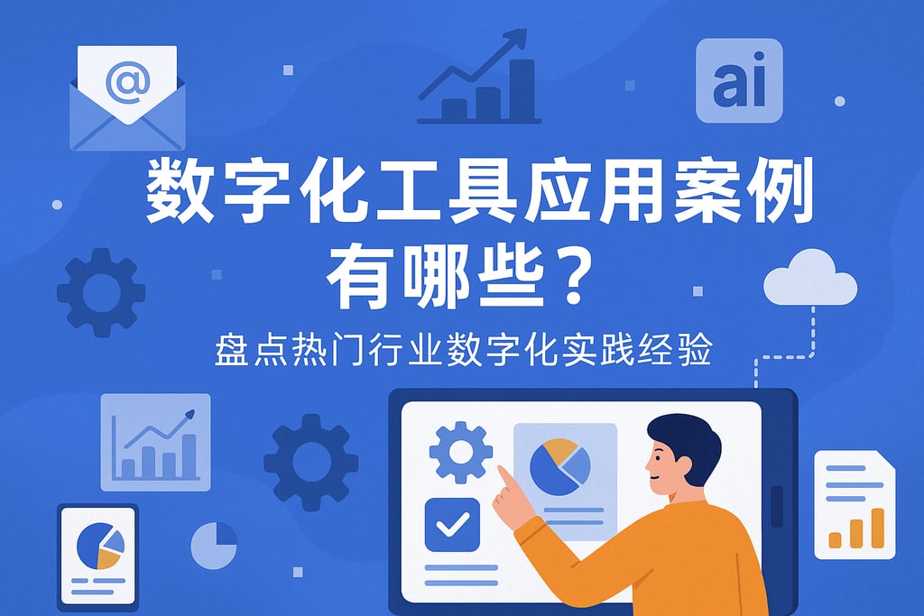 数字化工具应用案例有哪些？盘点热门行业数字化实践经验
