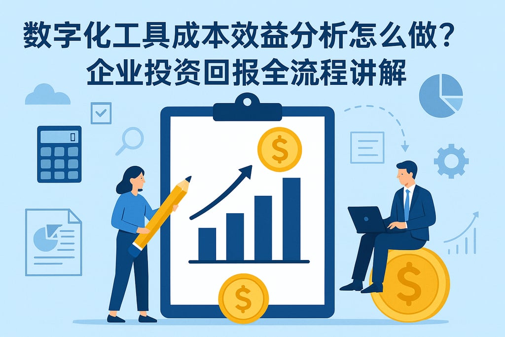数字化工具成本效益分析怎么做？企业投资回报全流程讲解