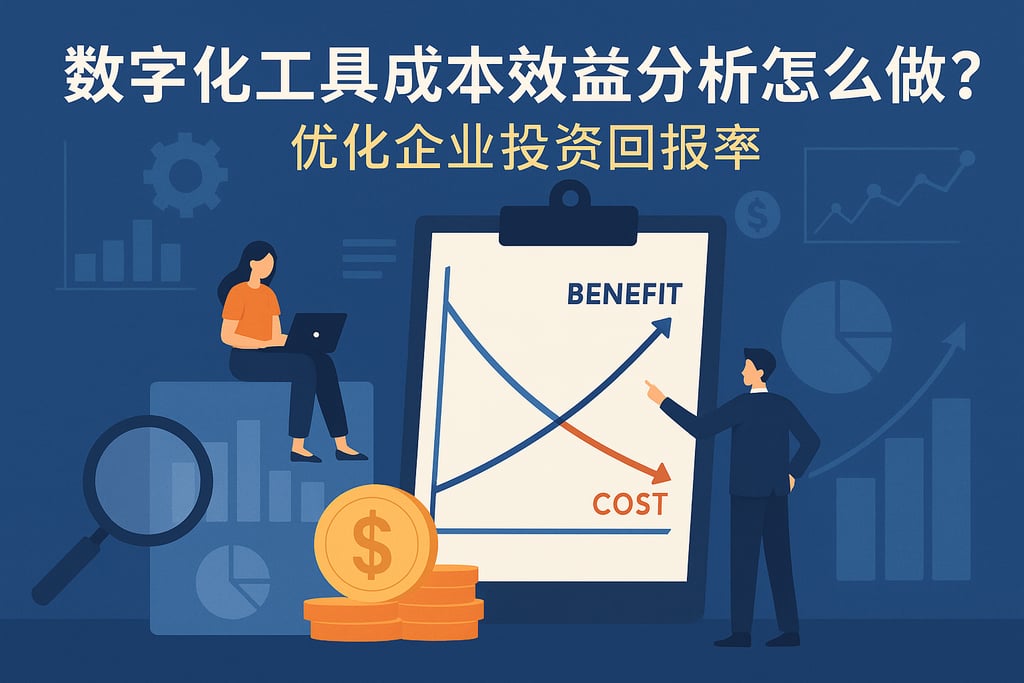 数字化工具成本效益分析怎么做？优化企业投资回报率