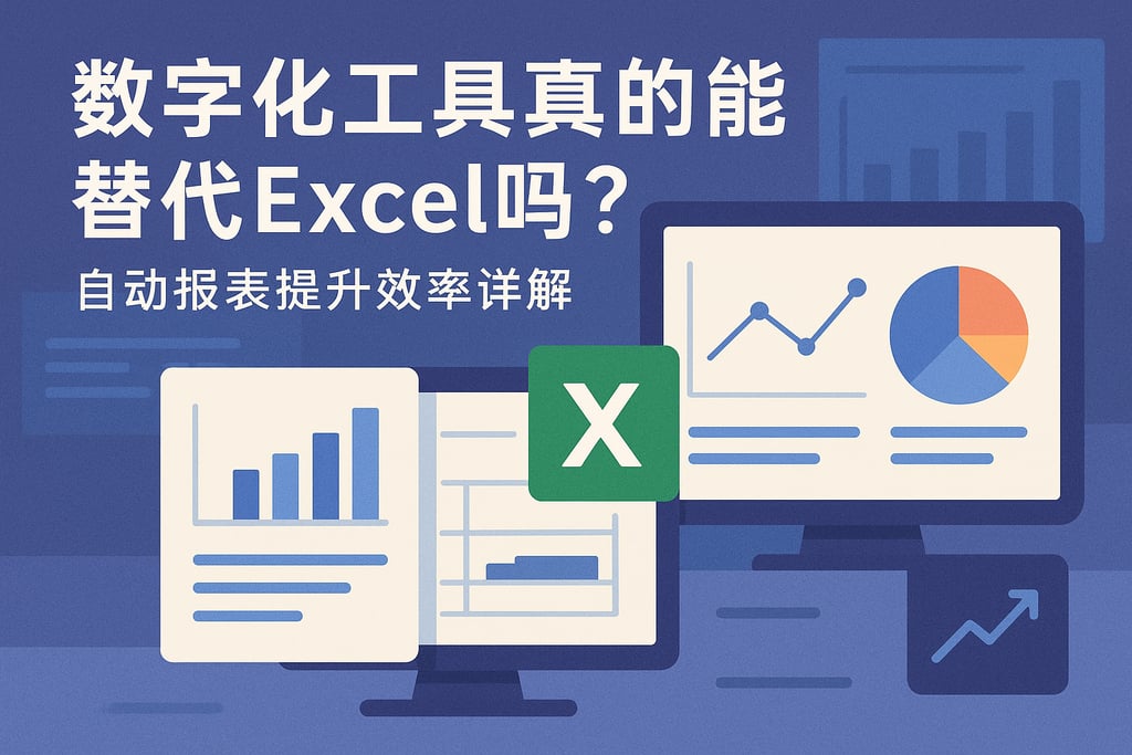 数字化工具真的能替代Excel吗？自动报表提升效率详解