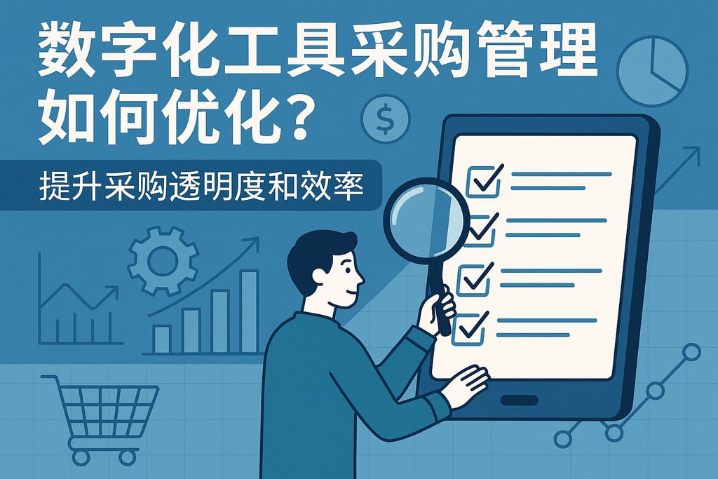 数字化工具采购管理如何优化？提升采购透明度和效率