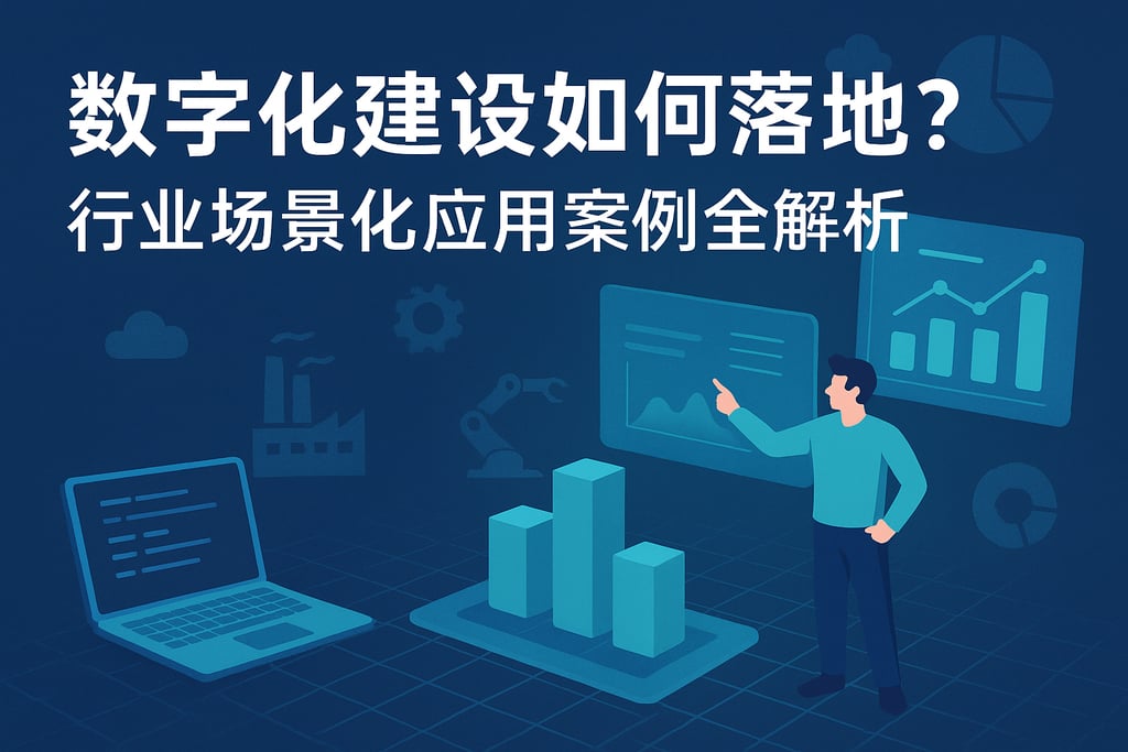 数字化建设如何落地？行业场景化应用案例全解析