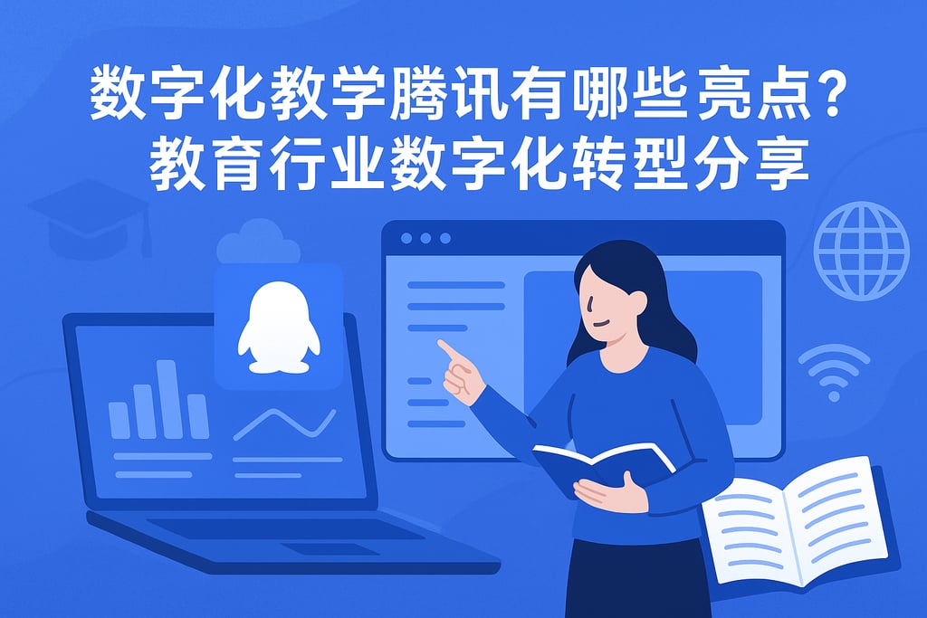 数字化教学腾讯有哪些亮点？教育行业数字化转型分享
