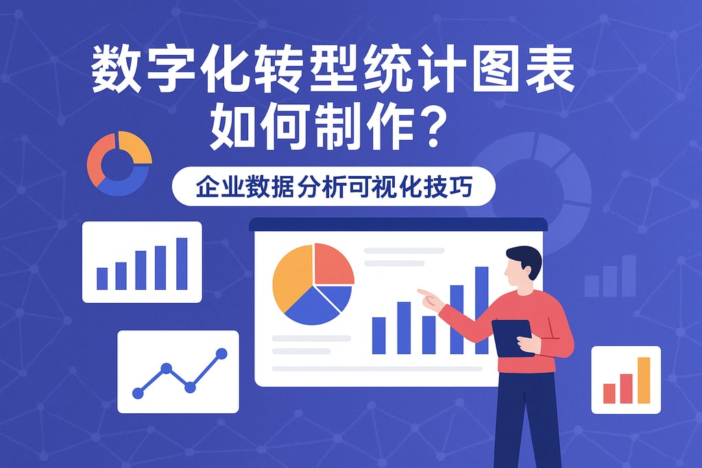 数字化转型统计图表如何制作？企业数据分析可视化技巧