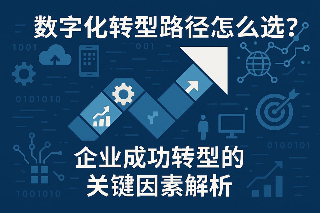 数字化转型路径怎么选？企业成功转型的关键因素解析