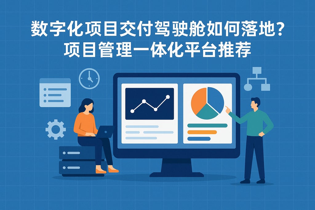 数字化项目交付驾驶舱如何落地？项目管理一体化平台推荐