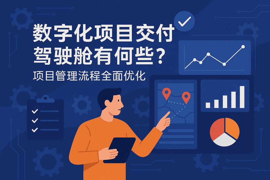 数字化项目交付驾驶舱有何优势？项目管理流程全面优化
