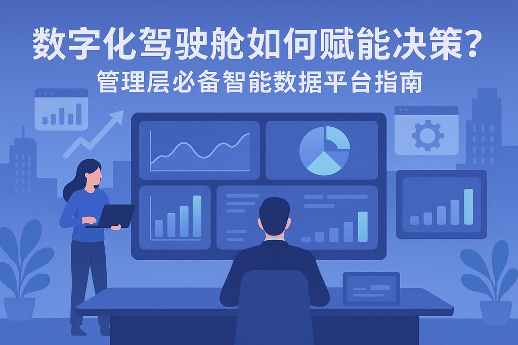 数字化驾驶舱如何赋能决策？管理层必备智能数据平台指南