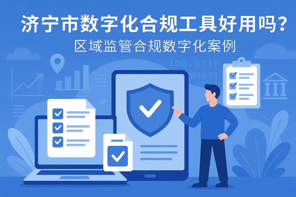 济宁市数字化合规工具好用吗？区域监管合规数字化案例