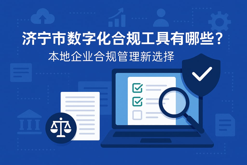 济宁市数字化合规工具有哪些？本地企业合规管理新选择