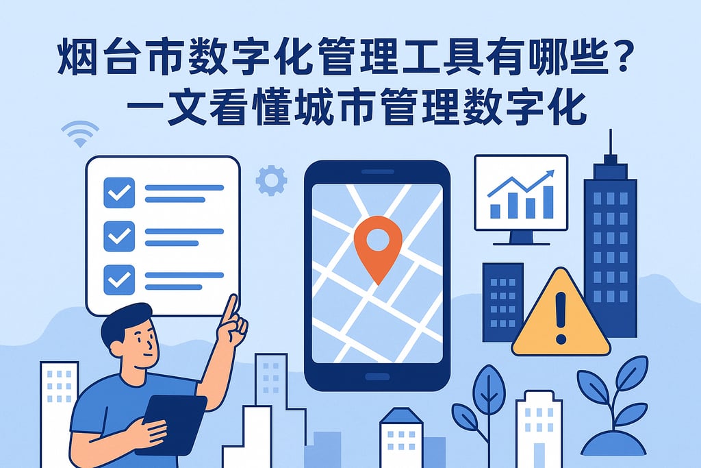 烟台市数字化管理工具有哪些？一文看懂城市管理数字化