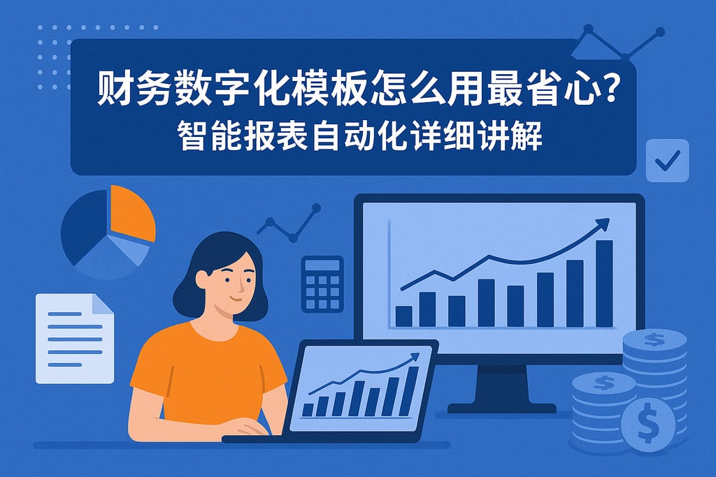 财务数字化模板怎么用最省心？智能报表自动化详细讲解