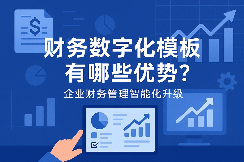 财务数字化模板有哪些优势？企业财务管理智能化升级