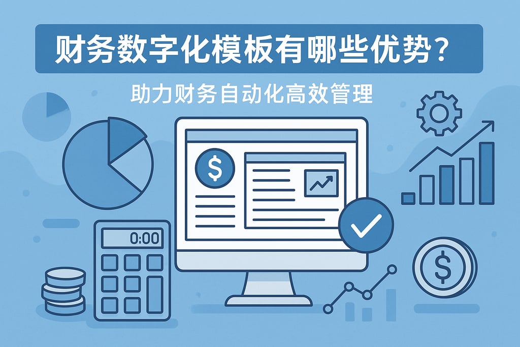 财务数字化模板有哪些优势？助力财务自动化高效管理