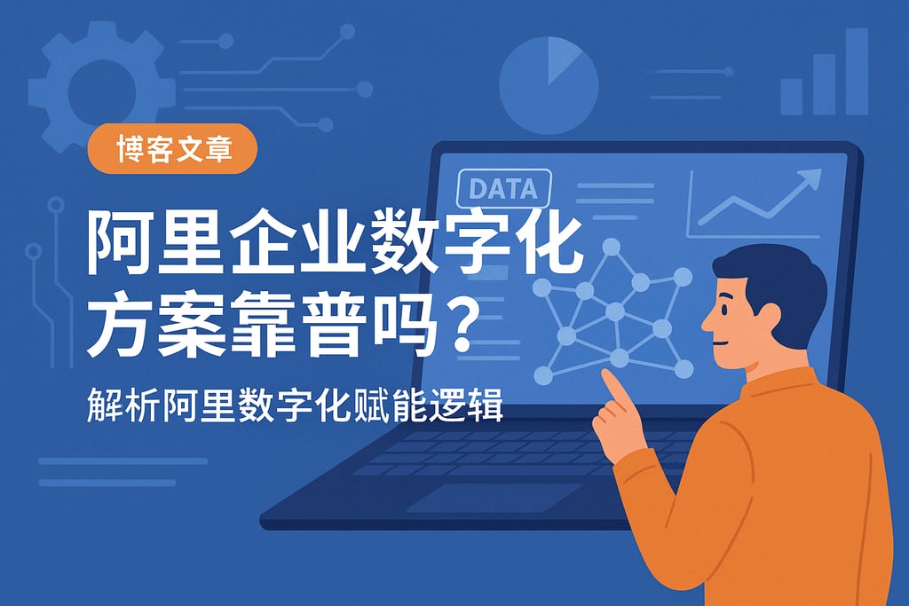 阿里企业数字化方案靠谱吗？解析阿里数字化赋能逻辑