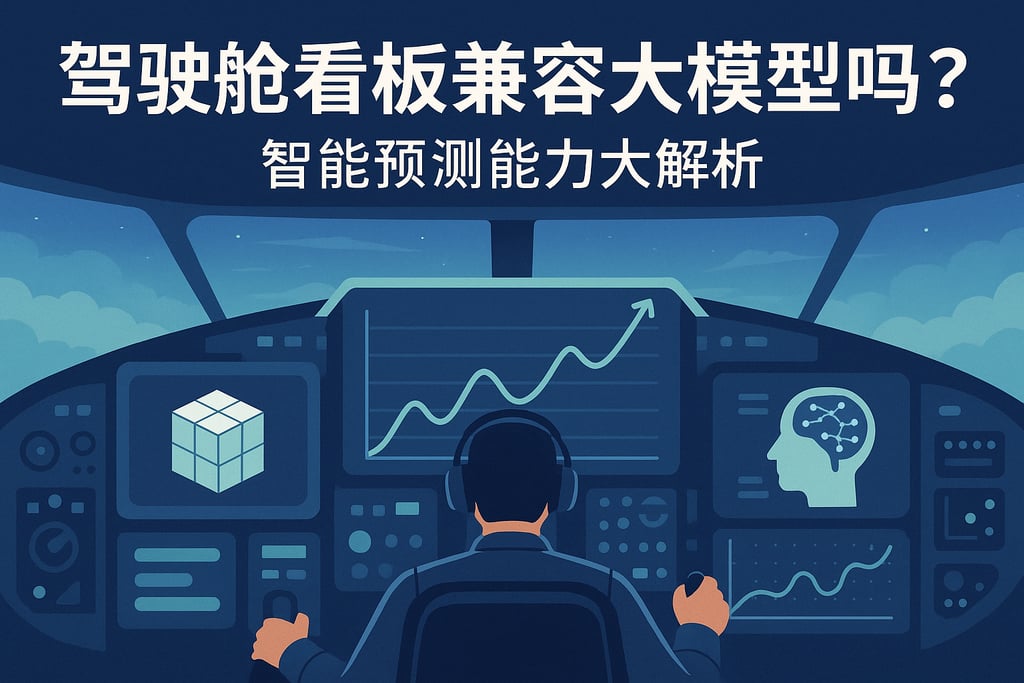 驾驶舱看板兼容大模型吗？智能预测能力大解析