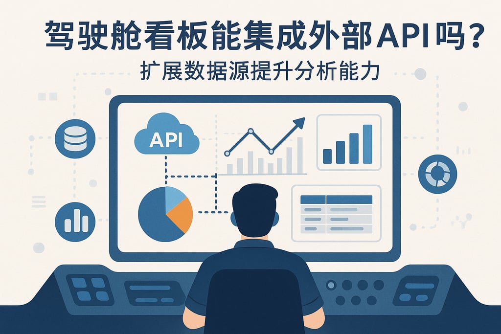 驾驶舱看板可以集成外部API吗？扩展数据源提升分析能力