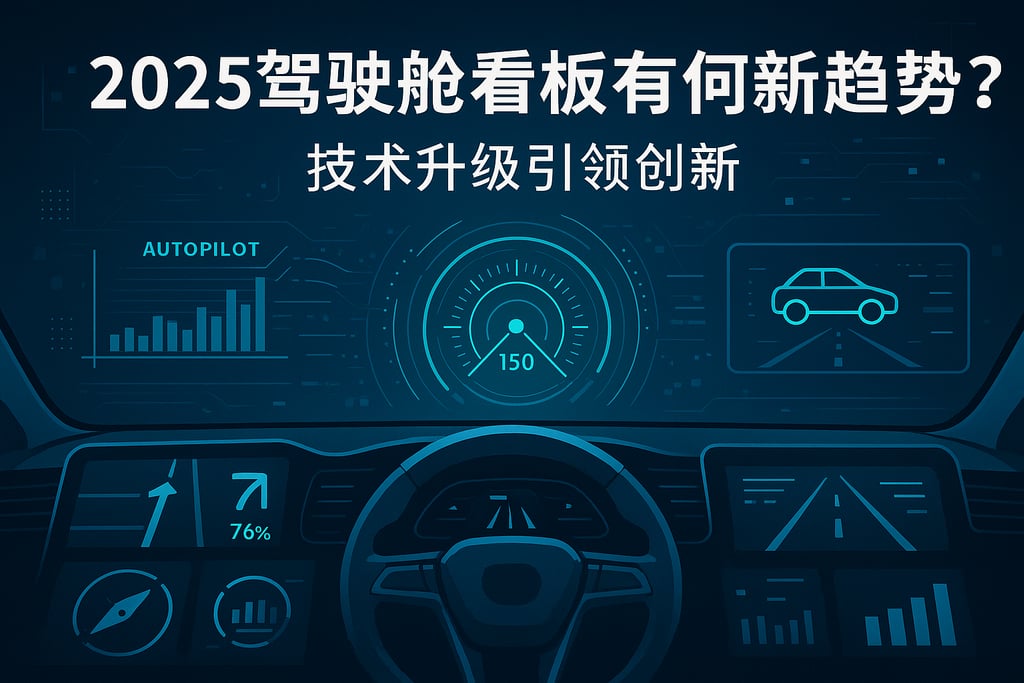 驾驶舱看板在2025年有什么新趋势？技术升级引领创新