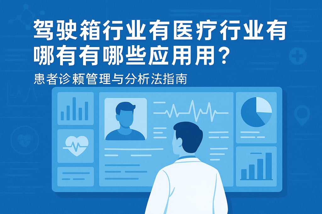 驾驶舱看板在医疗行业有哪些应用？患者数据管理与分析指南